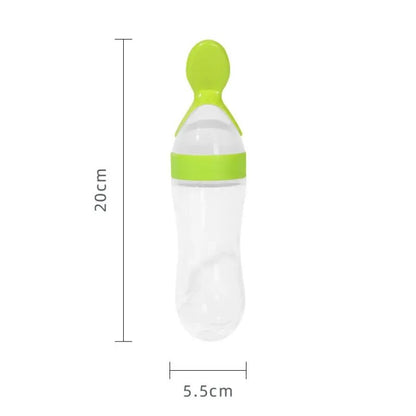 Baby Spoon Bottle Feeder Dropper Silicone Spoons for Feeding Medicine Kids Toddler Cutlery Utensils Newborn Training Baby Items